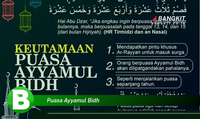 Intip Hal Penting tentang Puasa Ayyamul Bidh yang Jarang Diketahui