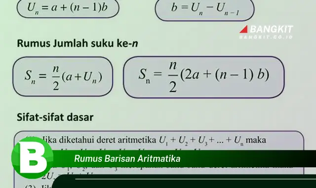 Intip Rumus Barisan Aritmatika yang Bikin Kamu Penasaran