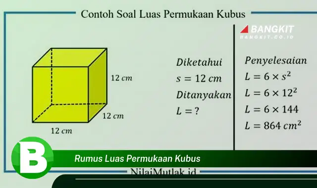 Intip Rumus Luas Permukaan Kubus yang Bikin Kamu Penasaran