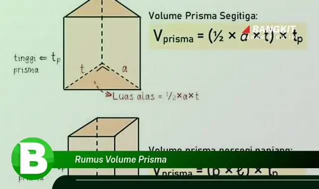 Intip Rumus Volume Prisma yang Bikin Kamu Penasaran!