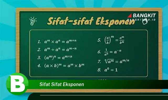 Intip Sifat-Sifat Eksponen yang Bikin Kamu Penasaran