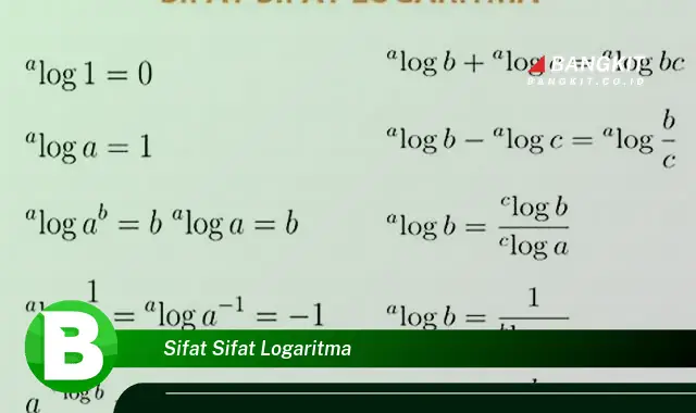 Intip Hal-hal Unik dari Sifat Logaritma yang Jarang Diketahui