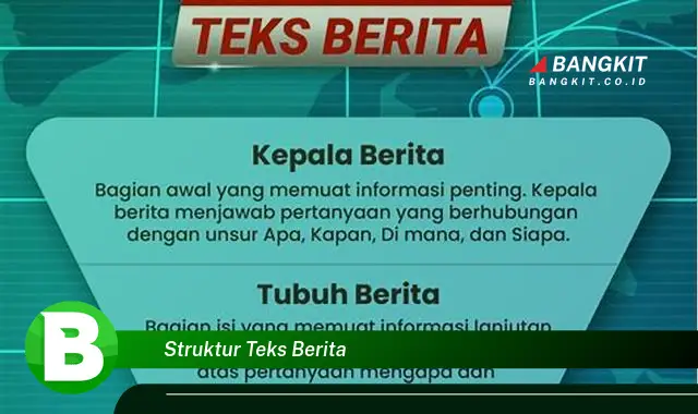 Intip Struktur Teks Berita yang Wajib Kamu Tahu