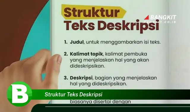 Intip Hal yang Wajib Kamu Ketahui Tentang Struktur Teks Deskripsi