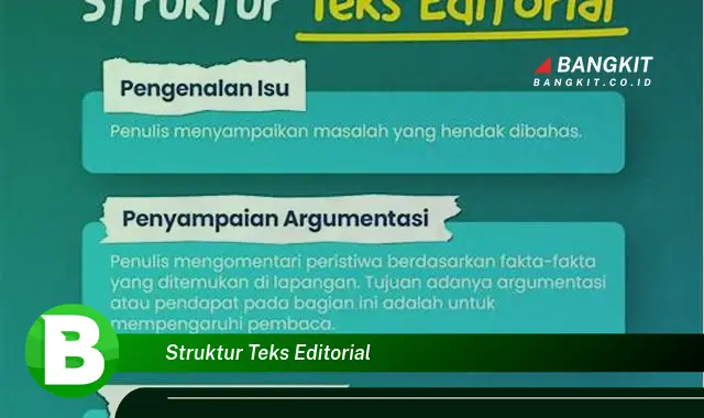 Ketahui Rahasia Struktur Teks Editorial yang Wajib Kamu Intip