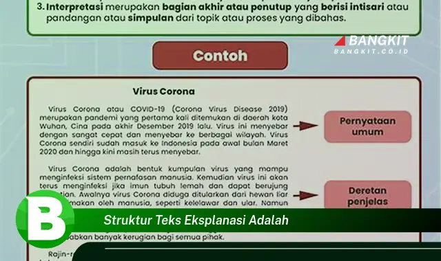 Intip Struktur Teks Eksplanasi yang Wajib Kamu Tahu