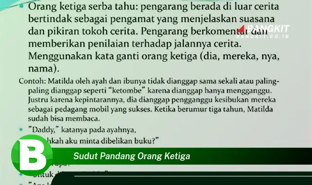 Intip Hal Tentang Sudut Pandang Orang Ketiga yang Bikin Kamu Penasaran