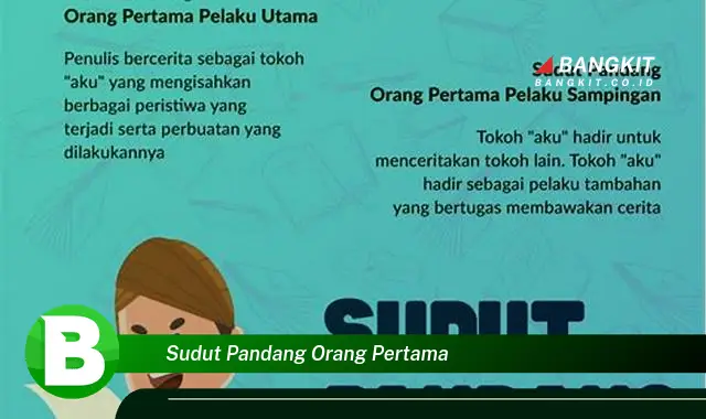 Intip Sudut Pandang Orang Pertama yang Bikin Kamu Penasaran