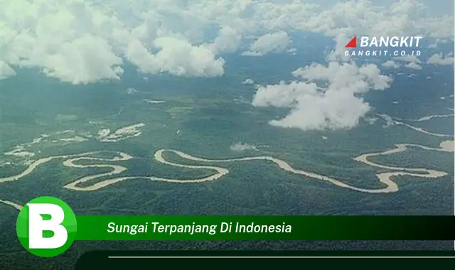 Intip Hal Menarik Tentang Sungai Terpanjang di Indonesia yang Bikin Kamu Penasaran