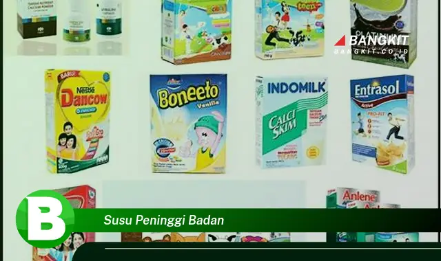 Ketahui Hal Penting Tentang Susu Peninggi Badan yang Wajib Kamu Intip