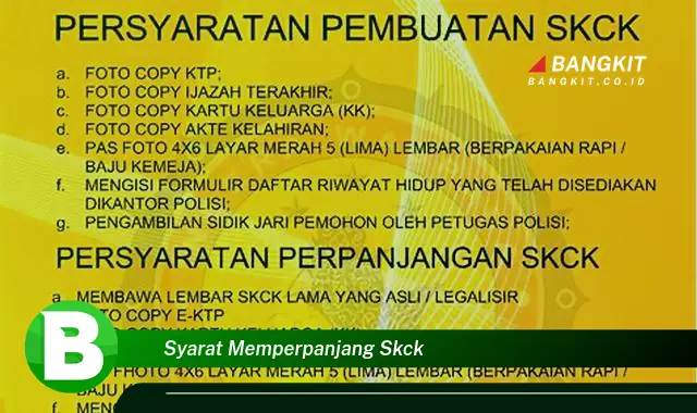 Intip Hal Penting yang Wajib Kamu Ketahui untuk Memperpanjang SKCK