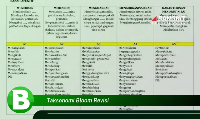 Intip Hal Tentang Taksonomi Bloom Revisi yang Bikin Kamu Penasaran