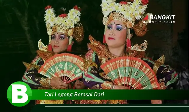 Intip Asal-usul Tari Legong yang Jarang Diketahui