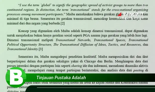 Intip Hal Tentang Tinjauan Pustaka yang Wajib Kamu Intip