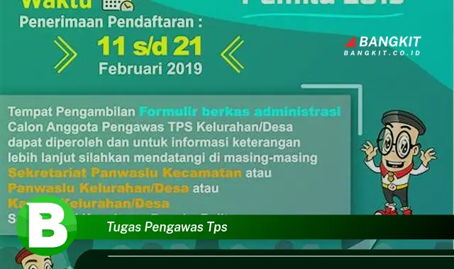 Intip Hal Tentang Tugas Pengawas TPS yang Bikin Kamu Penasaran!