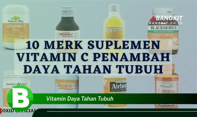 Intip Hal Tentang Vitamin Daya Tahan Tubuh yang Bikin Kamu Penasaran