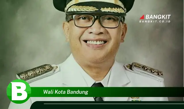 Intip Hal Penting Tentang Wali Kota Bandung yang Jarang Diketahui