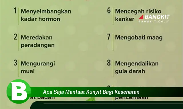 Ketahui Manfaat Kunyit untuk Kesehatan yang Bikin Kamu Penasaran