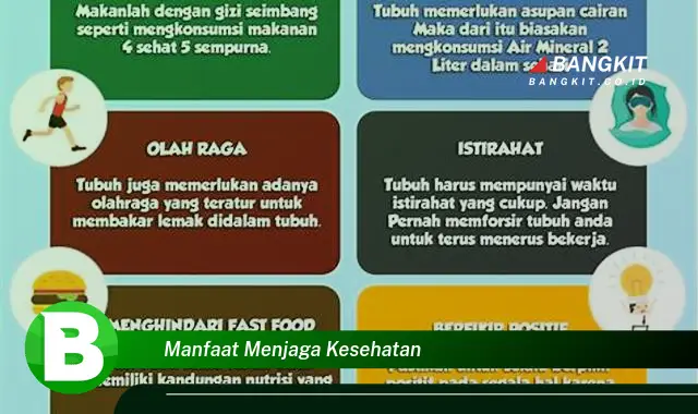 Ketahui Manfaat Menjaga Kesehatan yang Wajib Kamu Intip