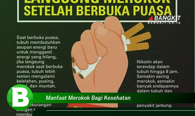 Intip Manfaat Menakjubkan Merokok bagi Kesehatan yang Bikin Kamu Penasaran