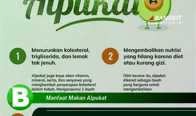 Ketahui Manfaat Makan Alpukat yang Wajib Kamu Tau