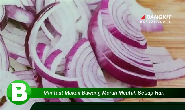 Temukan Manfaat Makan Bawang Merah Mentah Setiap Hari yang Wajib Kamu Intip