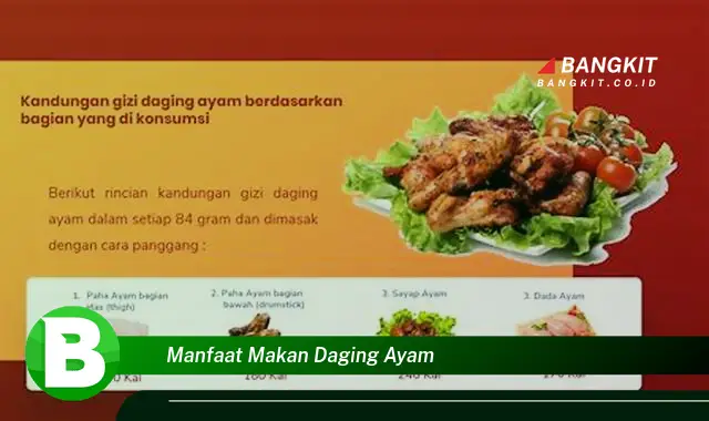 Ketahui Manfaat Makan Daging Ayam yang Bikin Kamu Penasaran