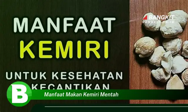 Intip Manfaat Makan Kemiri Mentah yang Wajib Kamu Tau!