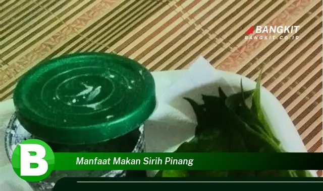 Temukan Manfaat Makan Sirih Pinang yang Bikin Kamu Penasaran