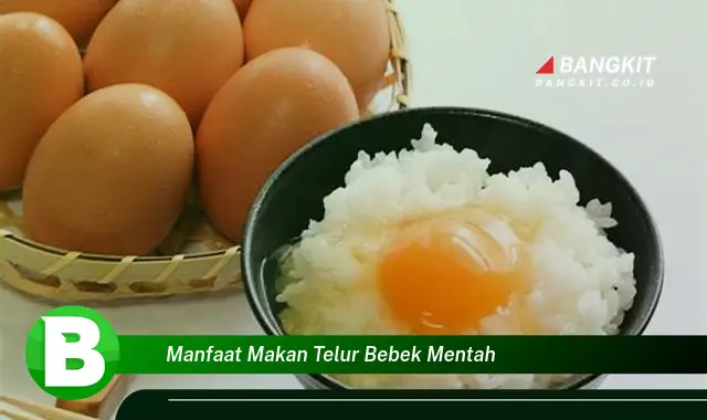 Ketahui Manfaat Makan Telur Bebek Mentah yang Bikin Kamu Penasaran