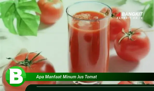 Intip Manfaat Minum Jus Tomat yang Bikin Kamu Penasaran