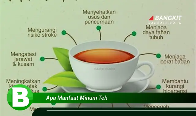 Ketahui Manfaat Minum Teh yang Bikin Kamu Penasaran