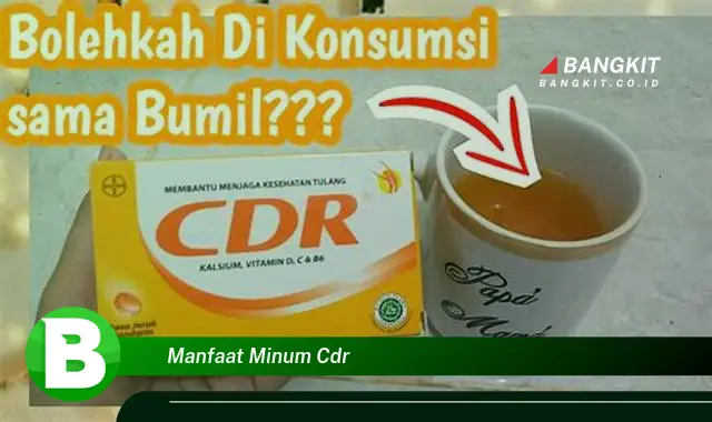 Temukan Manfaat Minum CDR yang Bikin Kamu Penasaran