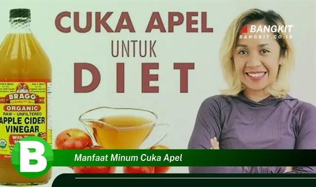 Ketahui Manfaat Minum Cuka Apel yang Wajib Kamu Tau