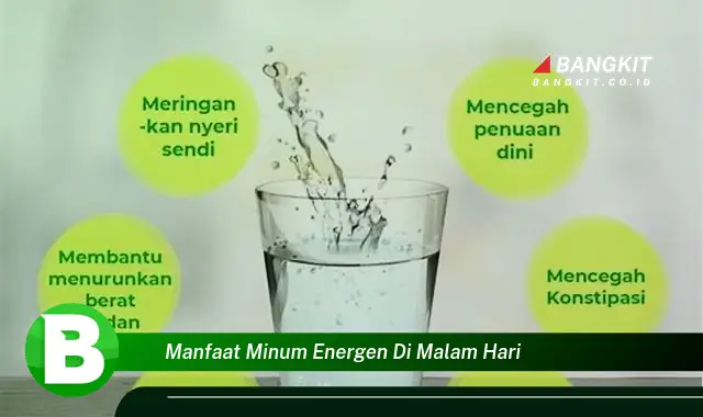 Intip Manfaat Minum Energen di Malam Hari yang Bikin Kamu Penasaran