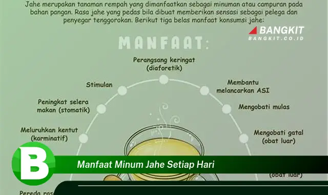 Temukan Manfaat Minum Jahe Setiap Hari yang Bikin Kamu Penasaran