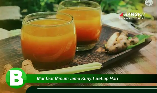 Ketahui Manfaat Minum Jamu Kunyit Tiap Hari yang Bikin Kamu Penasaran