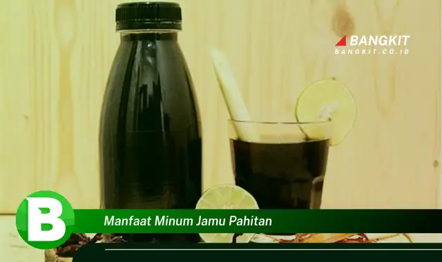 Temukan Manfaat Minum Jamu Pahitan yang Bikin Kamu Penasaran