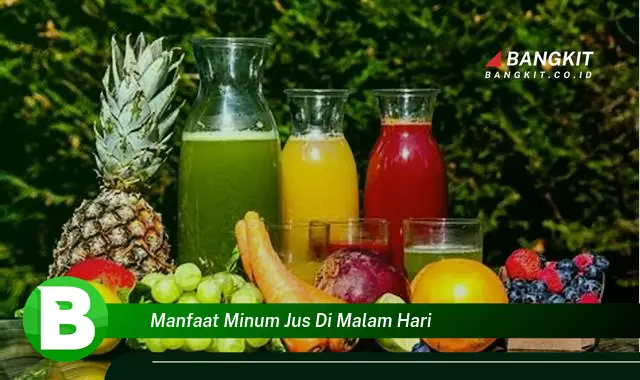 Temukan Manfaat Minum Jus di Malam Hari yang Wajib Kamu Tahu