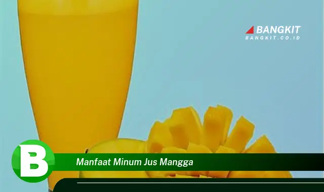 Intip Manfaat Minum Jus Mangga yang Bikin Kamu Penasaran