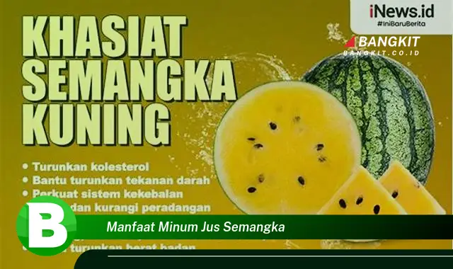 Temukan Manfaat Jus Semangka yang Bikin Kamu Penasaran!