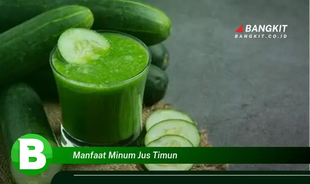 Ketahui Manfaat Minum Jus Timun yang Bikin Kamu Penasaran