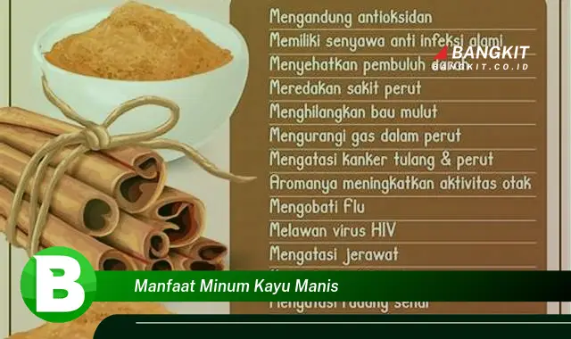 Intip Manfaat Minum Kayu Manis yang Bikin Kamu Penasaran