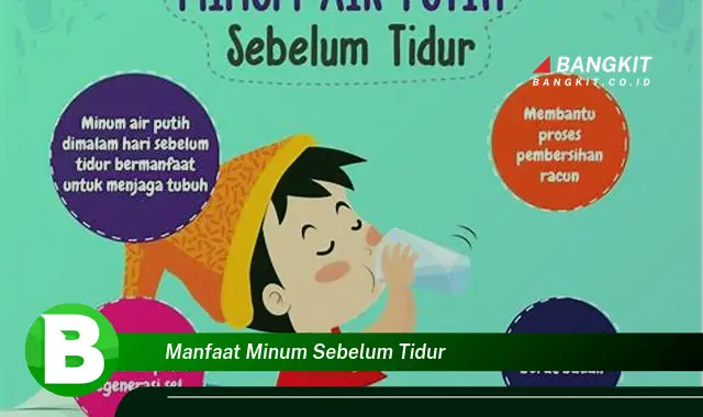 Ketahui Manfaat Minum Sebelum Tidur yang Bikin Kamu Penasaran