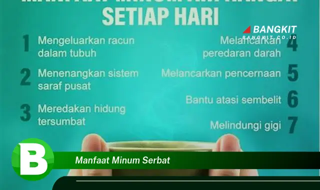 Ketahui Manfaat Minum Serbat yang Bikin Kamu Penasaran