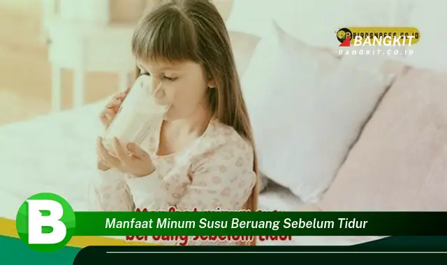 Intip Manfaat Minum Susu Beruang Sebelum Tidur yang Wajib Kamu Tahu