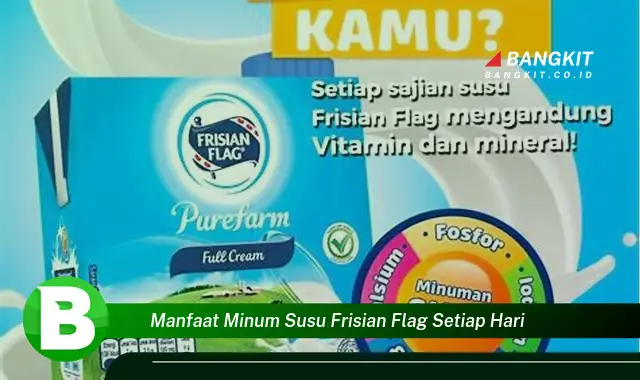 Intip Manfaat Minum Susu Frisian Flag Setiap Hari yang Bikin Kamu Penasaran