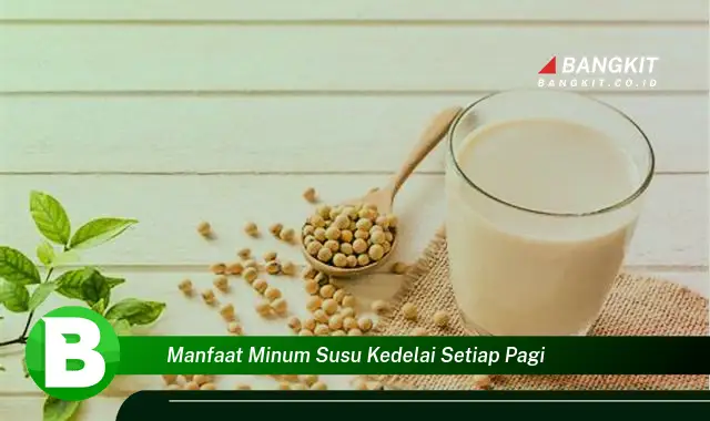 Temukan Manfaat Minum Susu Kedelai Setiap Pagi yang Bikin Kamu Penasaran