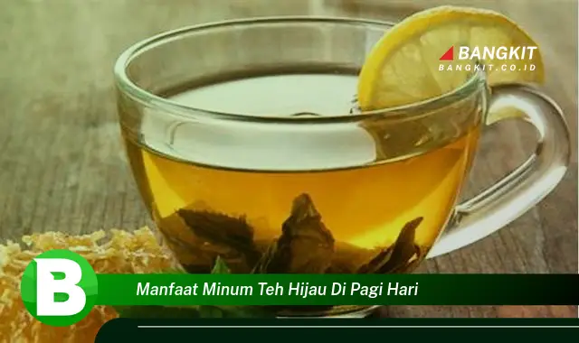 Temukan Manfaat Minum Teh Hijau di Pagi Hari yang Bikin Kamu Penasaran