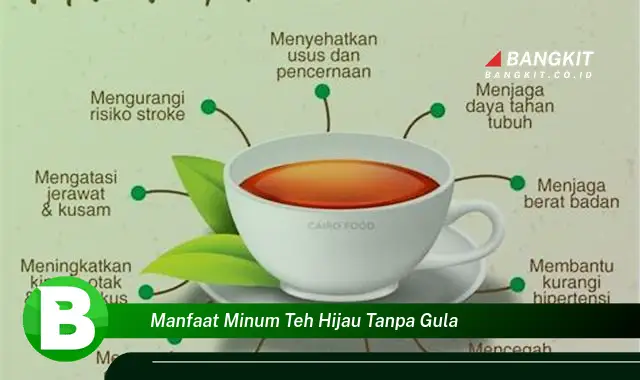 Ketahui Manfaat Minum Teh Hijau Tanpa Gula yang Bikin Kamu Penasaran